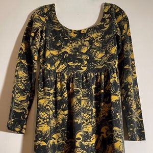 Rare Vintage Betsey Johnson 1990 Punk Label Baby Doll Mini Dress L